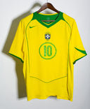 Brazil 2004 Ronaldinho Home Kit (L)