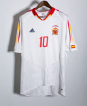 Spain 2004 Morientes Away Kit (XL)
