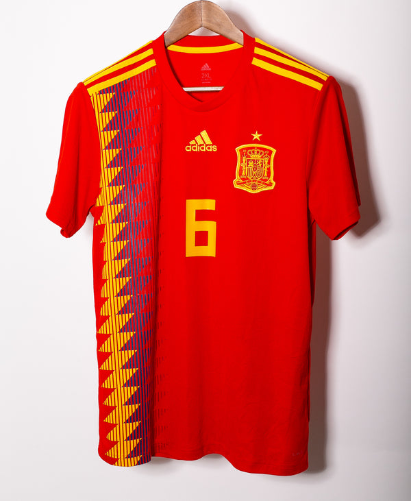 Spain 2018 Iniesta Home Kit (M)