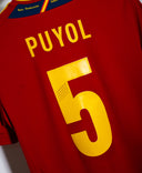 Spain 2012 Puyol Home Kit (M)