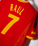 Spain 2002 Raul Home Kit (M)