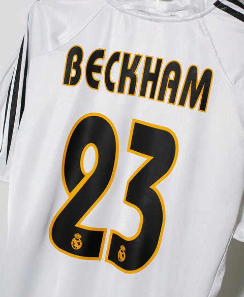 Real Madrid 2004-05 Beckham Home Kit (XL)