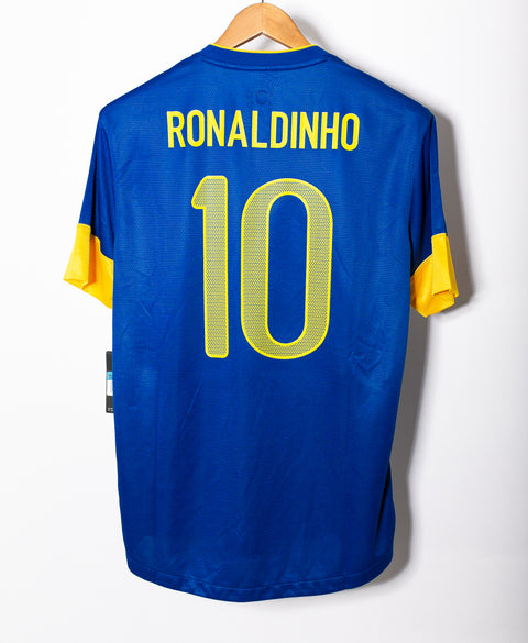 Brazil 2012 Ronaldinho Away Kit NWT (M)