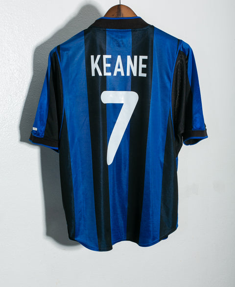 Inter Milan 2000-01 Keane Home Kit (M)