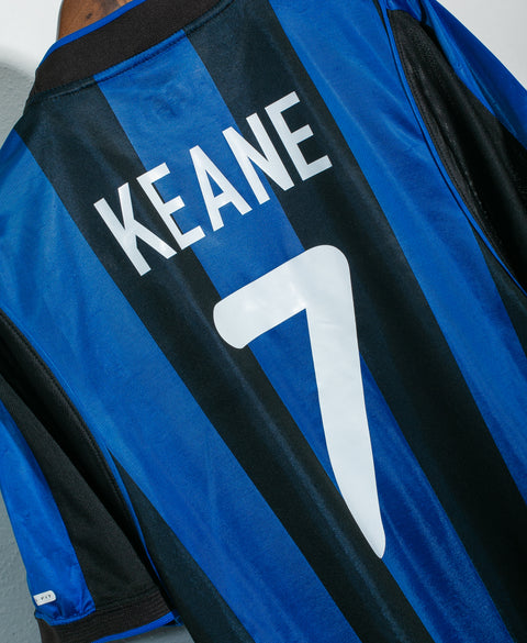 Inter Milan 2000-01 Keane Home Kit (M)