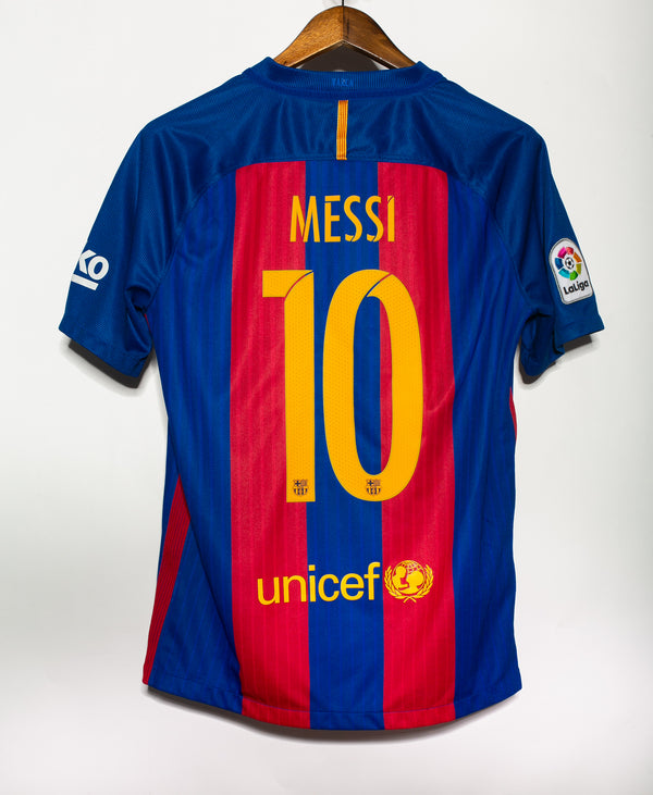 Barcelona 2016-17 Messi Home Kit (M)