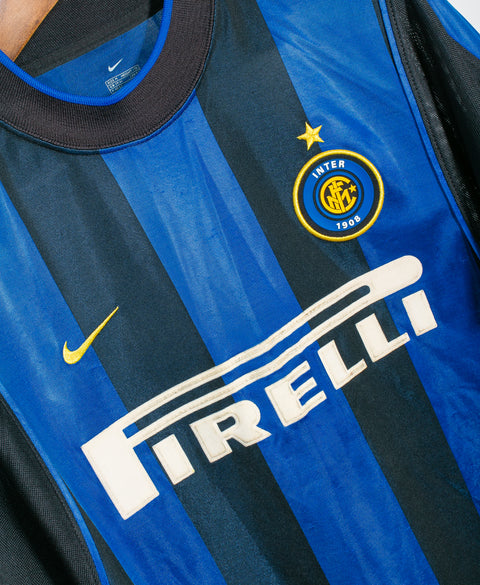 Inter Milan 2000-01 Keane Home Kit (M)