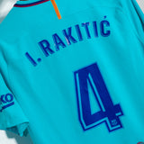 Barcelona 2017-18 Rakitic Away Kit (L)