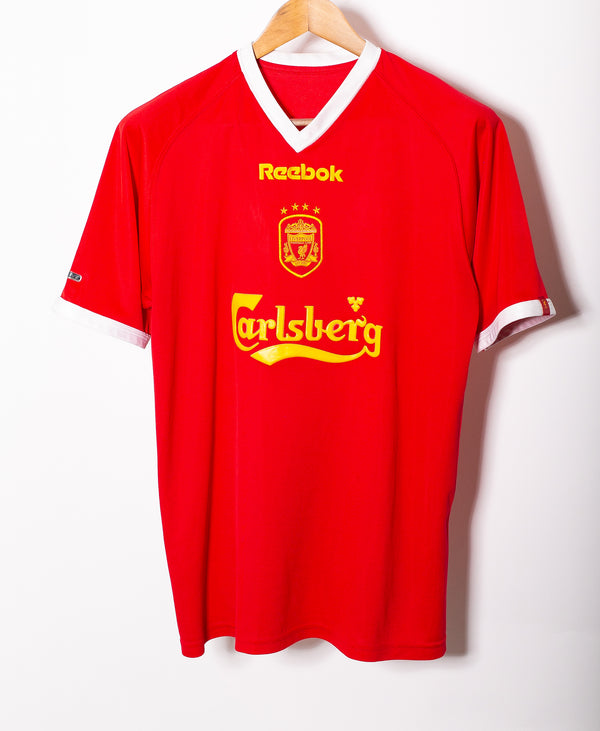 Liverpool 2001-02 Anelka European Home Kit (M)