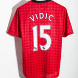 Manchester United 2012-13 Vidic Home Kit (M)