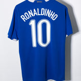 Brazil 2006 Ronaldinho Away Kit (XL)