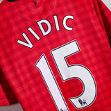 Manchester United 2012-13 Vidic Home Kit (M)