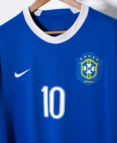 Brazil 2006 Ronaldinho Away Kit (XL)