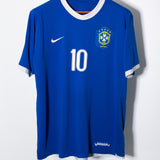 Brazil 2006 Ronaldinho Away Kit (XL)