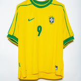 Brazil 1998 Ronaldo Home Kit (L)