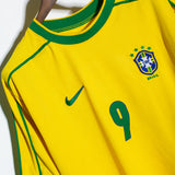 Brazil 1998 Ronaldo Home Kit (L)