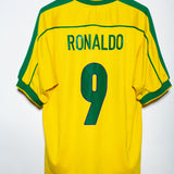 Brazil 1998 Ronaldo Home Kit (L)