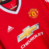 Manchester United 2015-16 Lingard Home Kit (L)