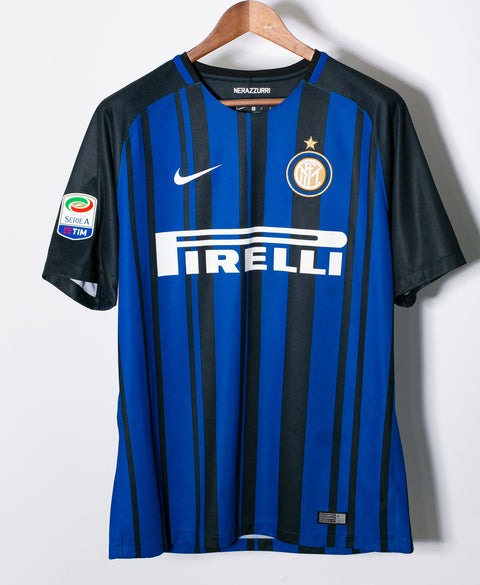 Inter Milan 2017-18 Icardi Home Kit (L)