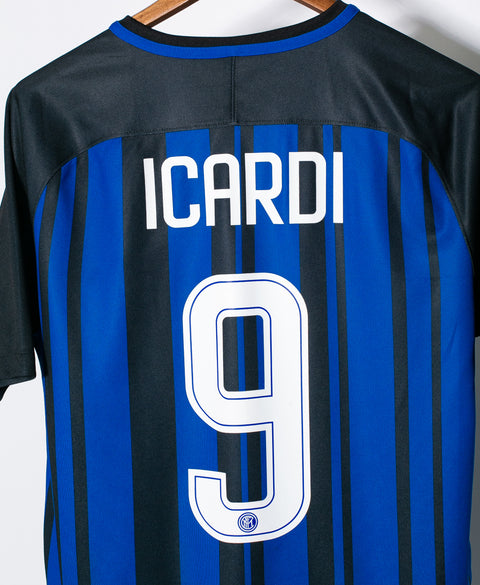 Inter Milan 2017-18 Icardi Home Kit (L)