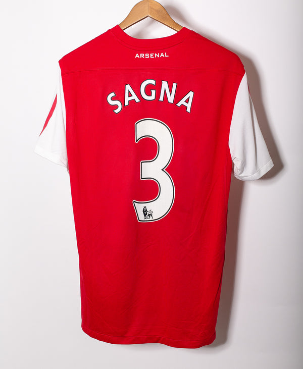 Arsenal 2011-12 Sagna Home Kit (L)