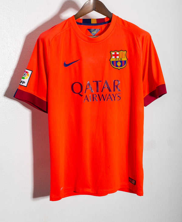 Barcelona 2014-15 Xavi Away Kit (L)