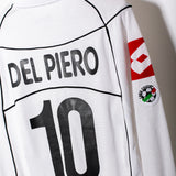 Juventus 2002-03 Del Piero Long Sleeve Away Kit (M)