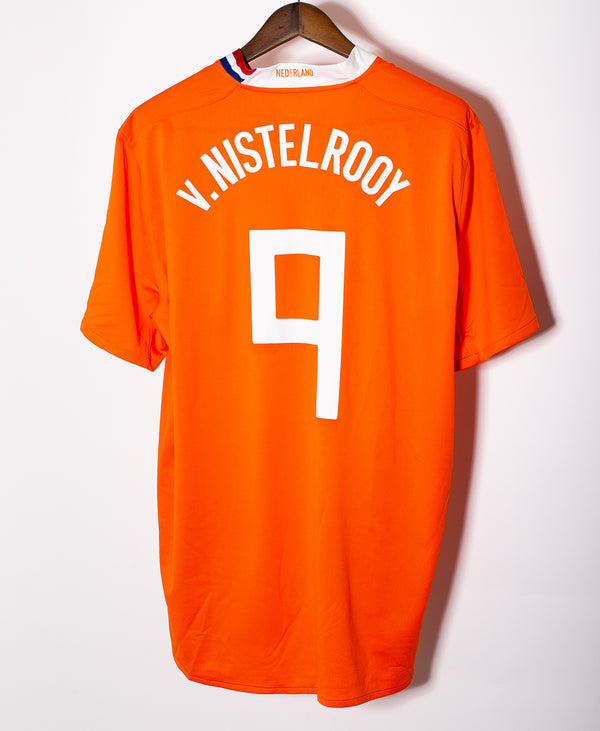 Netherlands 2008 V.Nistelrooy Home Kit (2XL)