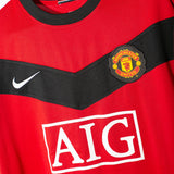 Manchester United 2009-10 J. S. Park Home Kit (XL)