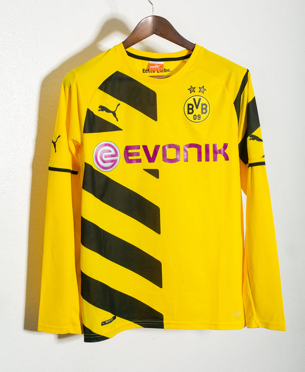 Dortmund 2014-15 Reus Long Sleeve Home Kit (M)