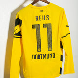 Dortmund 2014-15 Reus Long Sleeve Home Kit (M)