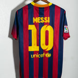 Barcelona 2013-14 Messi Home Kit (L)