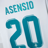 Real Madrid 2017-18 Asensio Home Kit (L)
