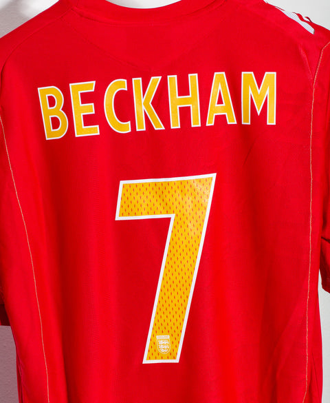 England 2006 Beckham Away Kit (L)