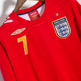 England 2006 Beckham Away Kit (L)