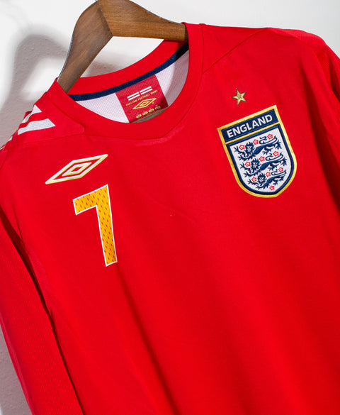 England 2006 Beckham Away Kit (L)