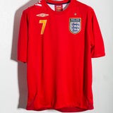 England 2006 Beckham Away Kit (L)