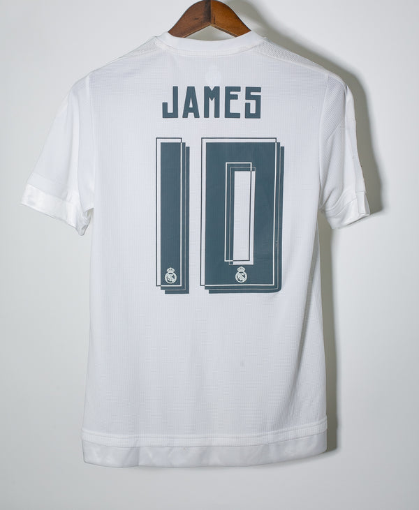 Real Madrid 2015-16 James Home Kit NWT (S)