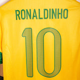 Brazil 2012 Ronaldinho Home Kit NWT (M)