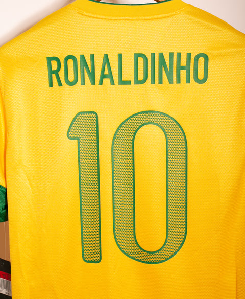 Brazil 2012 Ronaldinho Home Kit NWT (M)