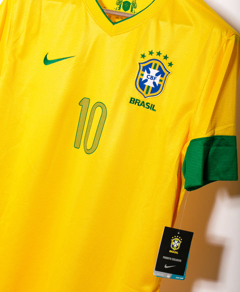 Brazil 2012 Ronaldinho Home Kit NWT (M)