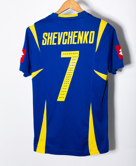 Ukraine 2006 Shevchenko Away Kit (L)