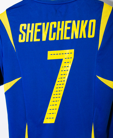 Ukraine 2006 Shevchenko Away Kit (L)