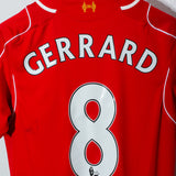 Liverpool 2014-15 Gerrard Home Kit (M)