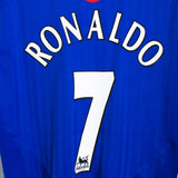 Manchester United 2005-06 Ronaldo Away Kit (XL)
