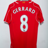 Liverpool 2014-15 Gerrard Home Kit (M)