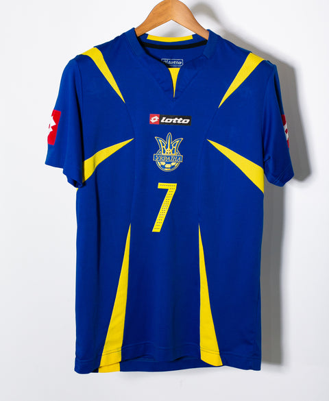 Ukraine 2006 Shevchenko Away Kit (L)