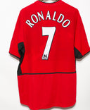 Manchester United 2002-03 Ronaldo Home Kit (XL)