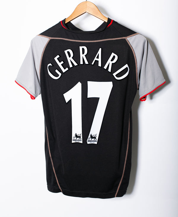 Liverpool 2002-03 Gerrard Away Kit (XS)