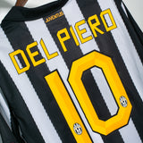 Juventus 2010-11 Del Piero Home Kit (XL)